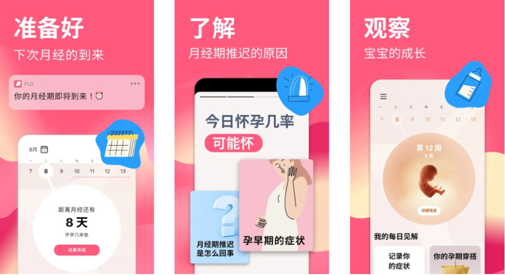 图片[1]-Flo大姨妈经期助手-解锁高级版-洛雪音乐助手-软件分享